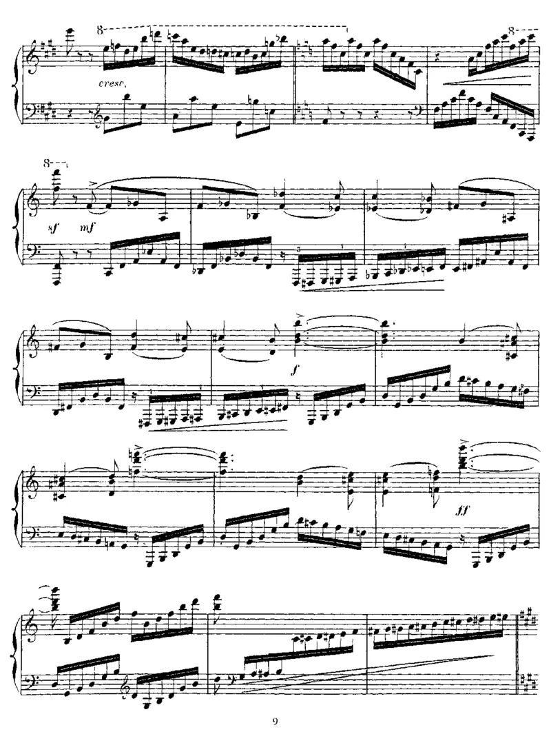 热情的快板AllegroAppassionato,Op70_一万首著名钢琴曲谱哈农贝多芬合集视频教学电子版高清无水印可打印_1古典钢琴知名音乐家谱_圣桑钢琴谱全集