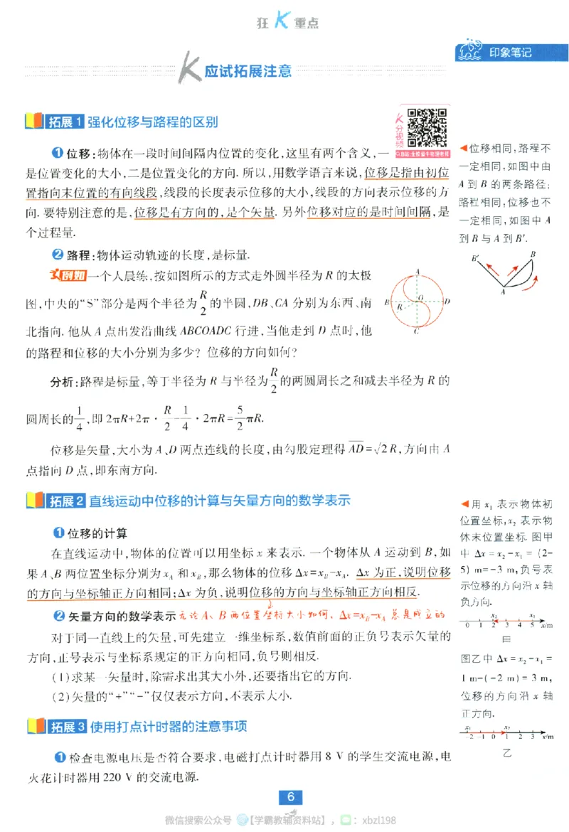 2026版《高中必刷题》物理RJ必修1狂K重点_2026版高中必刷题_物理_2026版高中必刷题物理人教版_2026版高中必刷题物理必修一人教版