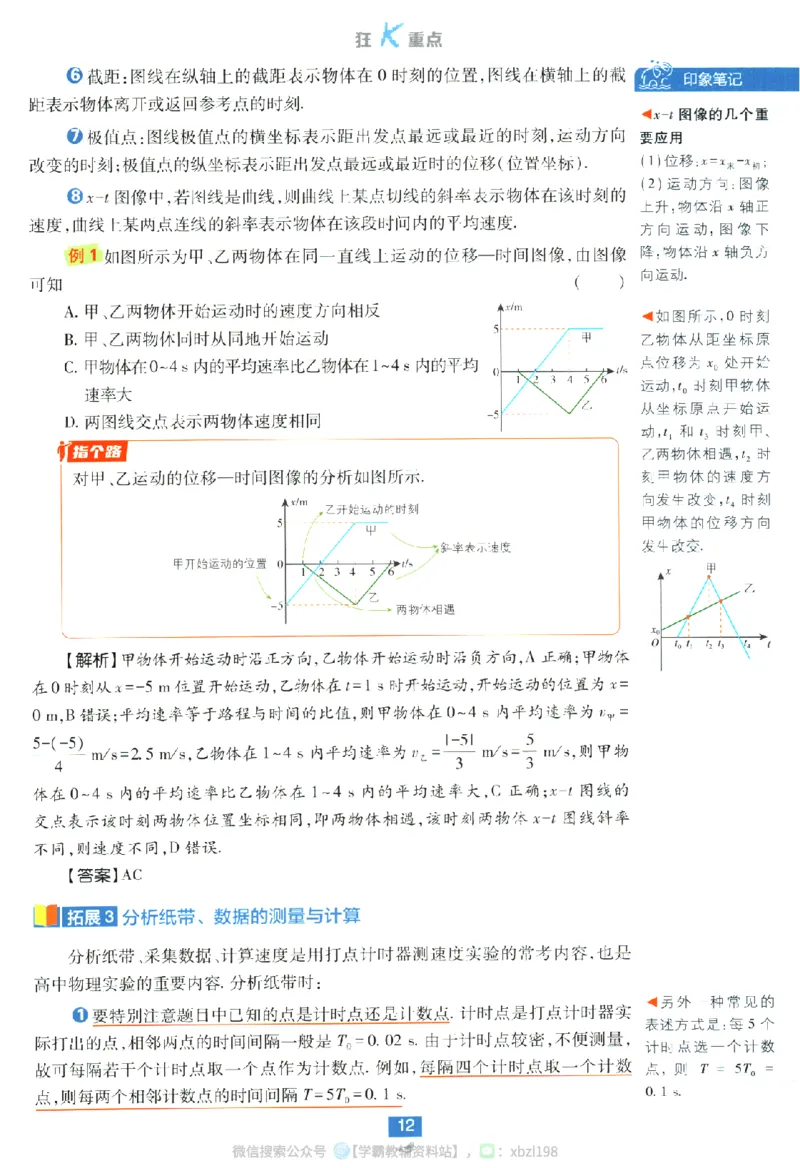 2026版《高中必刷题》物理RJ必修1狂K重点_2026版高中必刷题_物理_2026版高中必刷题物理人教版_2026版高中必刷题物理必修一人教版