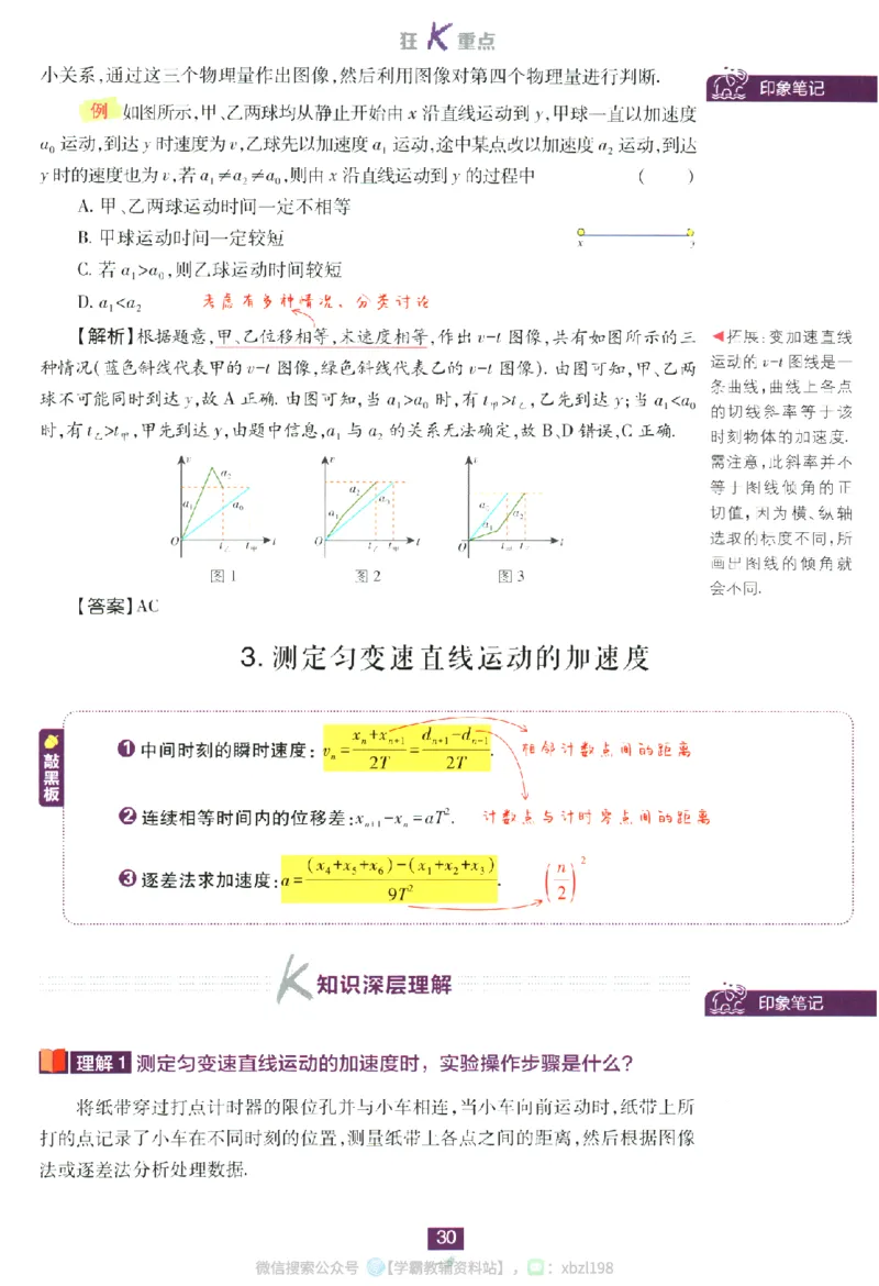 2026版《高中必刷题》物理RJ必修1狂K重点_2026版高中必刷题_物理_2026版高中必刷题物理人教版_2026版高中必刷题物理必修一人教版