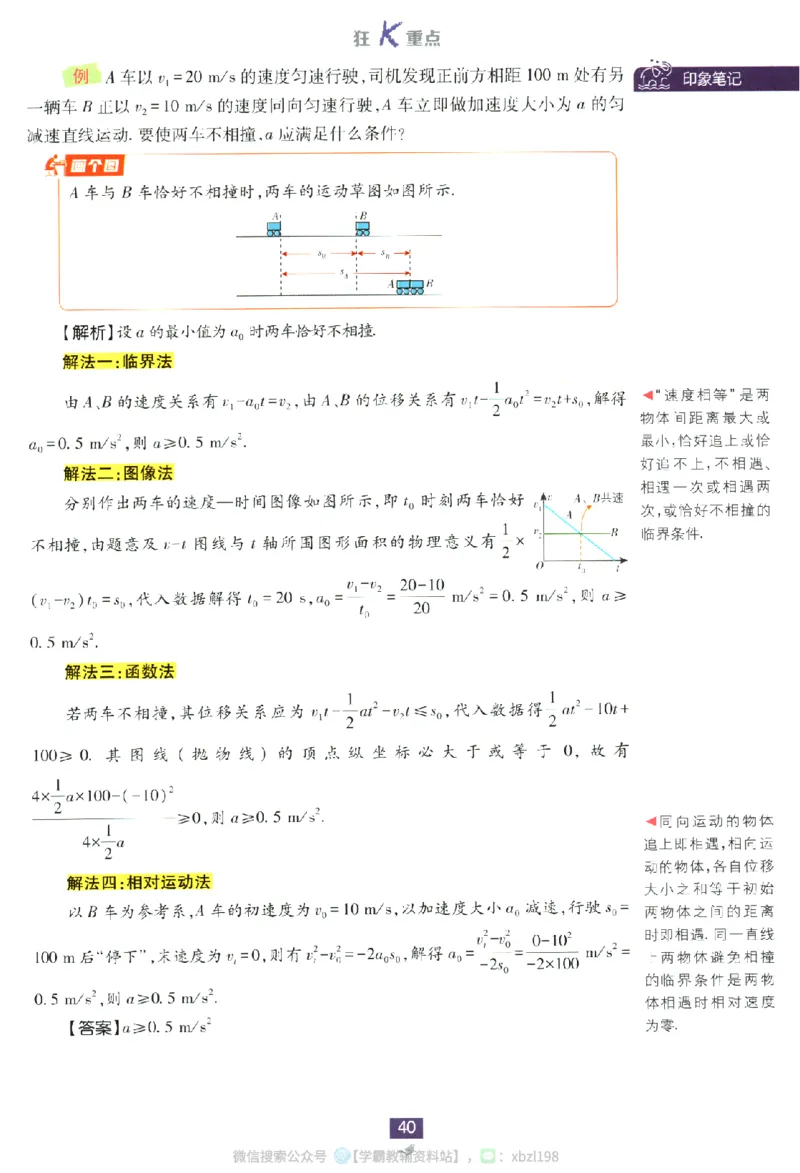 2026版《高中必刷题》物理RJ必修1狂K重点_2026版高中必刷题_物理_2026版高中必刷题物理人教版_2026版高中必刷题物理必修一人教版