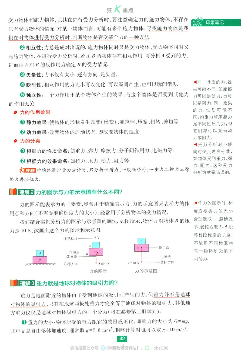 2026版《高中必刷题》物理RJ必修1狂K重点_2026版高中必刷题_物理_2026版高中必刷题物理人教版_2026版高中必刷题物理必修一人教版
