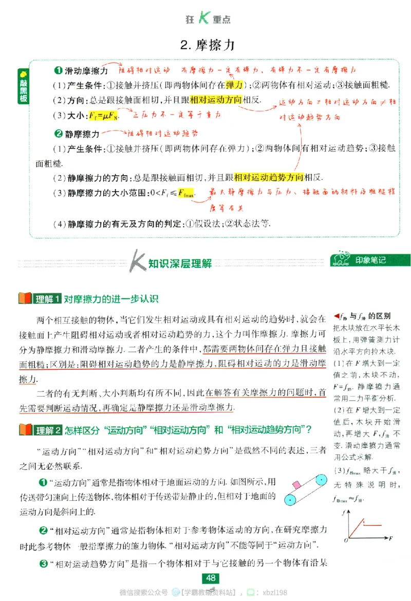 2026版《高中必刷题》物理RJ必修1狂K重点_2026版高中必刷题_物理_2026版高中必刷题物理人教版_2026版高中必刷题物理必修一人教版