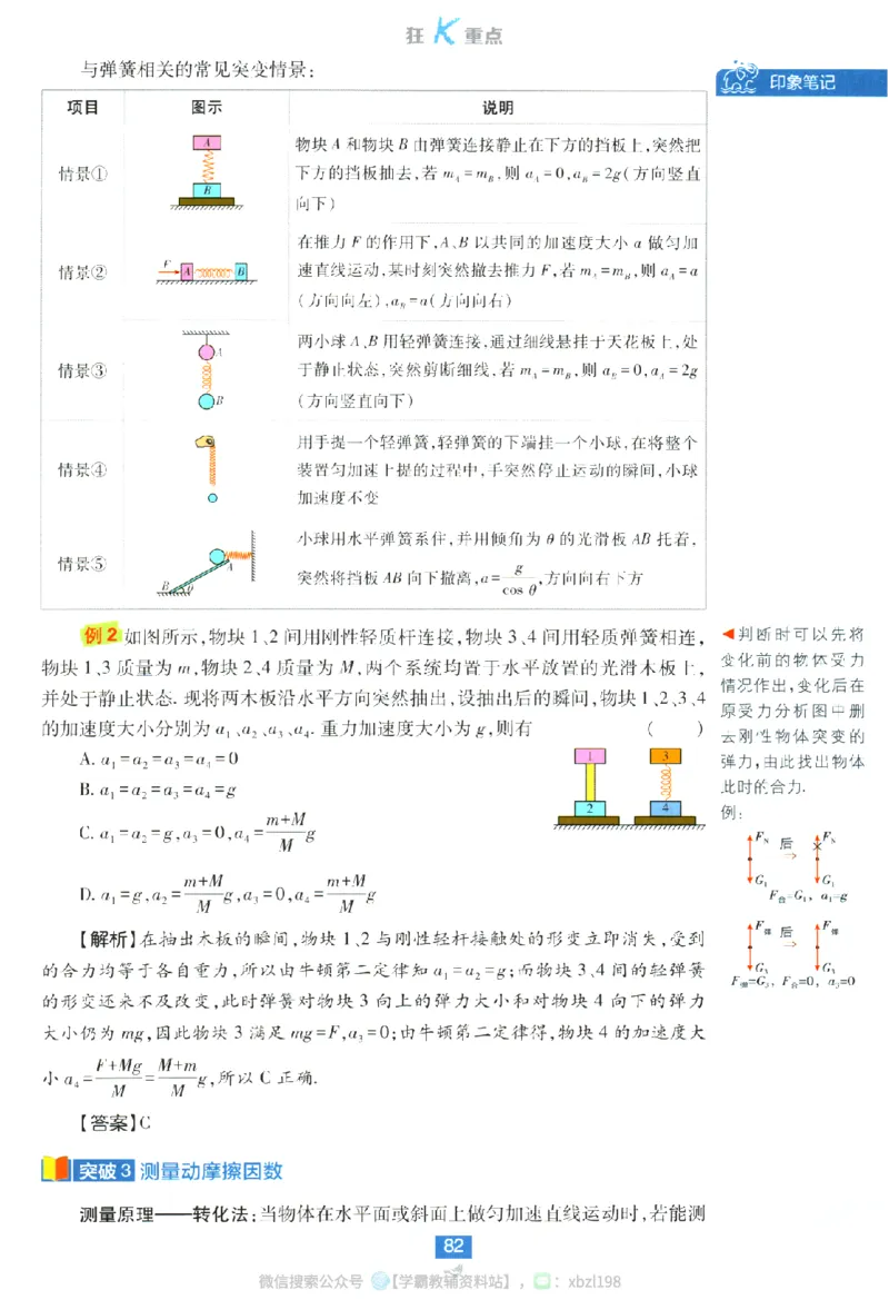 2026版《高中必刷题》物理RJ必修1狂K重点_2026版高中必刷题_物理_2026版高中必刷题物理人教版_2026版高中必刷题物理必修一人教版