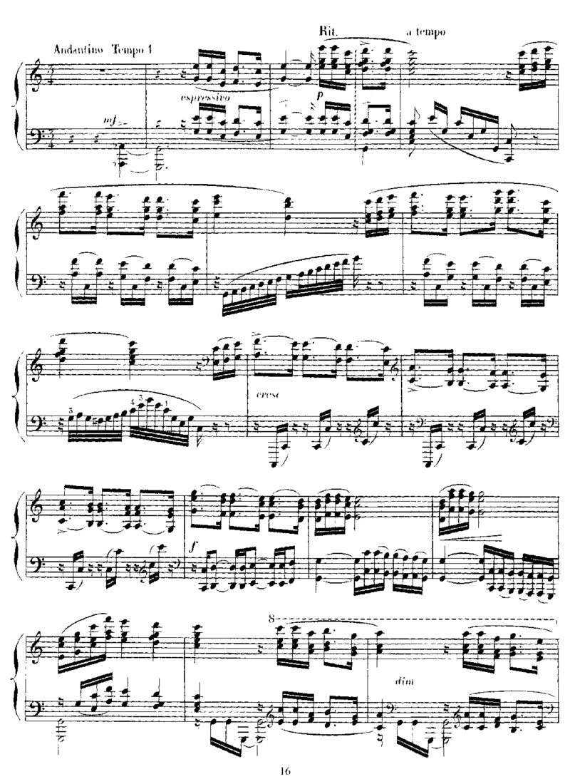 奥弗涅狂想曲,Op73_一万首著名钢琴曲谱哈农贝多芬合集视频教学电子版高清无水印可打印_1古典钢琴知名音乐家谱_圣桑钢琴谱全集