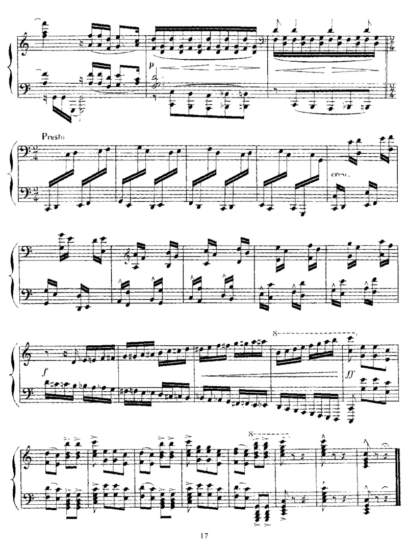 奥弗涅狂想曲,Op73_一万首著名钢琴曲谱哈农贝多芬合集视频教学电子版高清无水印可打印_1古典钢琴知名音乐家谱_圣桑钢琴谱全集