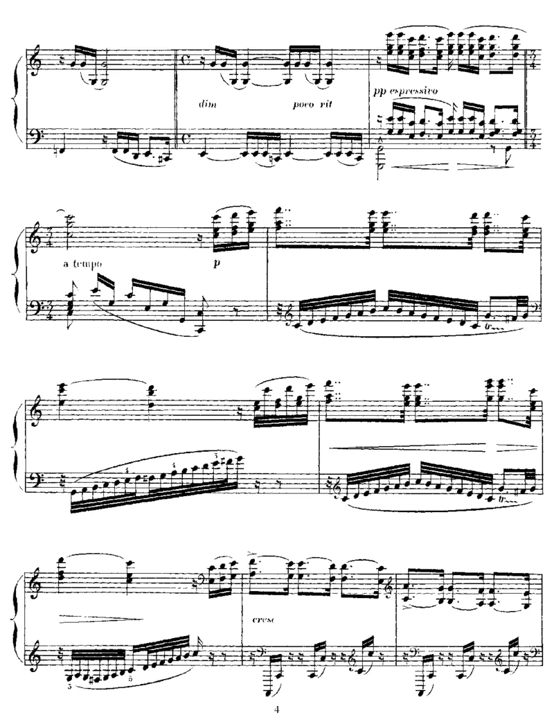 奥弗涅狂想曲,Op73_一万首著名钢琴曲谱哈农贝多芬合集视频教学电子版高清无水印可打印_1古典钢琴知名音乐家谱_圣桑钢琴谱全集