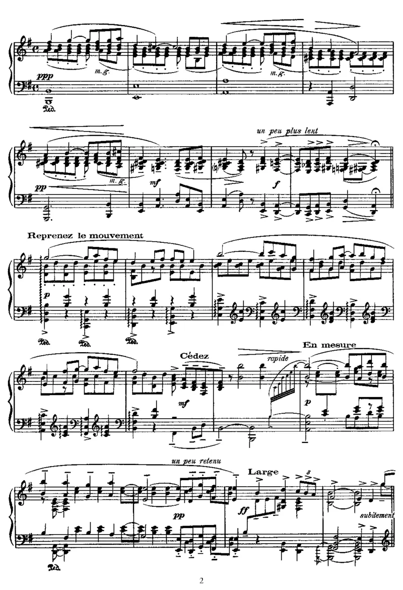 悼念公主的帕凡舞曲_一万首著名钢琴曲谱哈农贝多芬合集视频教学电子版高清无水印可打印_1古典钢琴知名音乐家谱_拉威尔钢琴谱全集