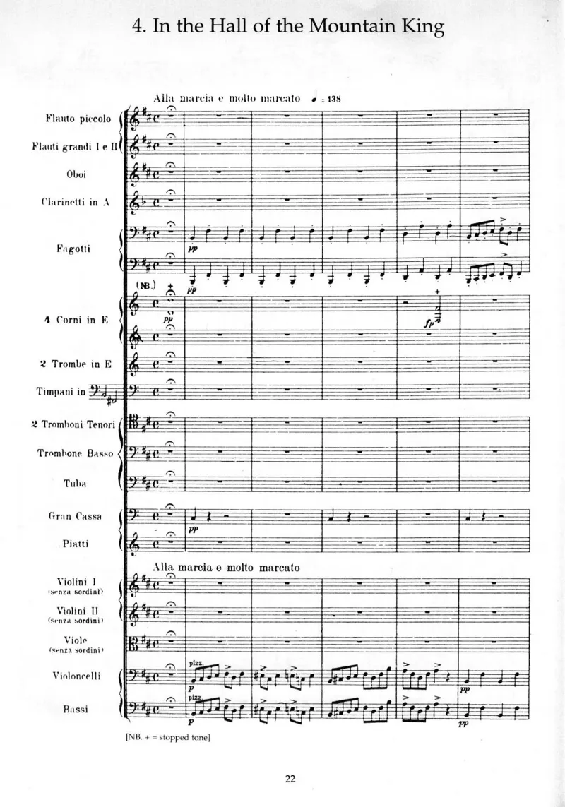 格里格培尔&middot;金特组曲No.1_Op.46总谱_一万首著名钢琴曲谱哈农贝多芬合集视频教学电子版高清无水印可打印_08名曲总谱合集