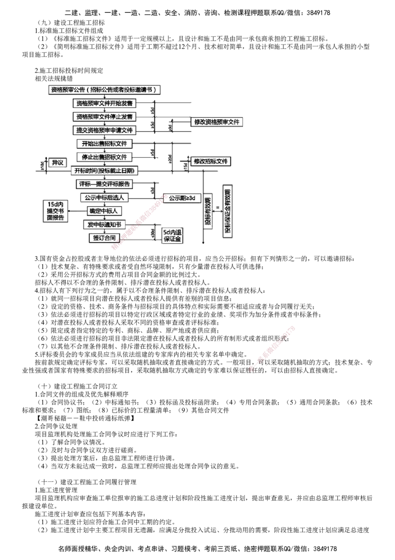 第03讲　知识点串讲（三）_监理工程师_2025监理工程师_2025年监理工程师SVIP_2025年监理土建案例SVIP_04-冲刺串讲✿考点强化✿小灶集训