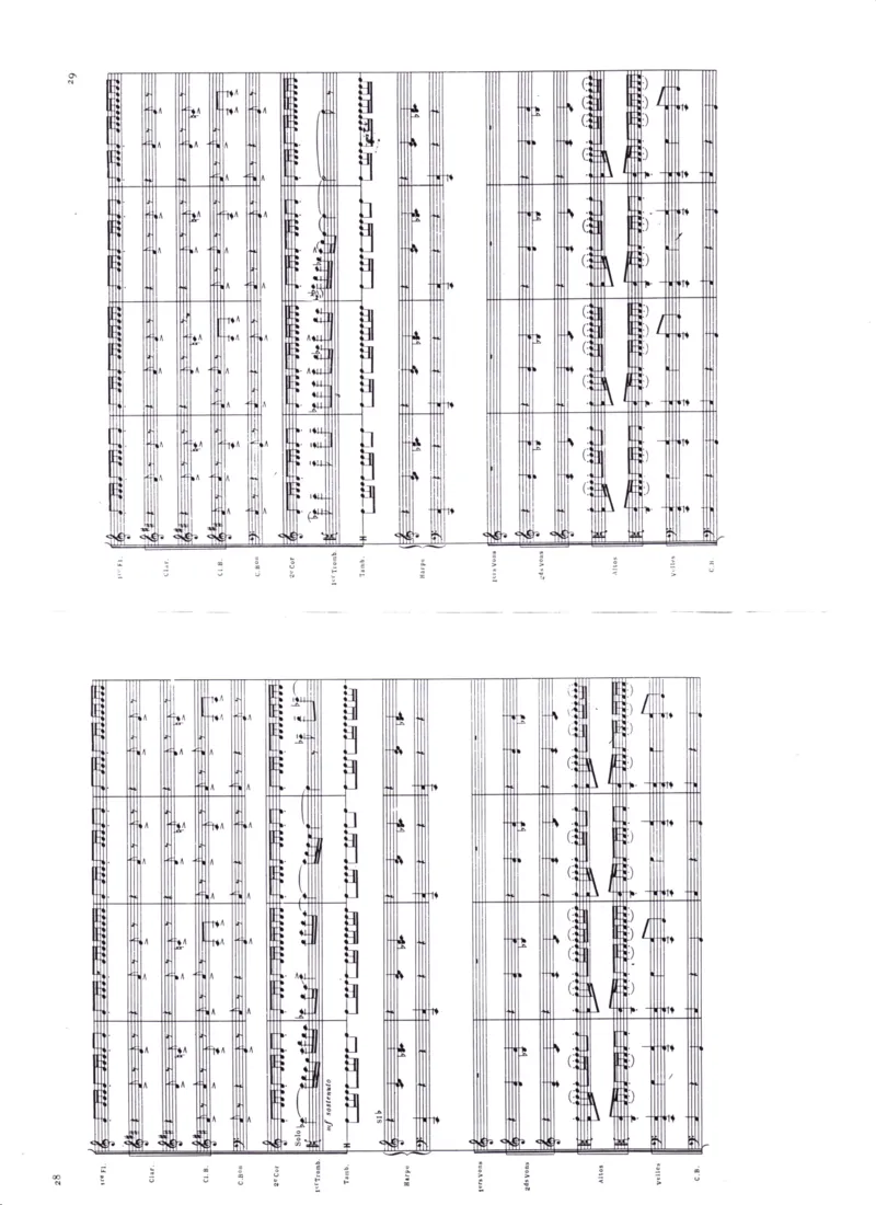 拉威尔波莱罗总谱_一万首著名钢琴曲谱哈农贝多芬合集视频教学电子版高清无水印可打印_08名曲总谱合集