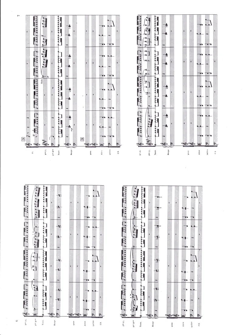 拉威尔波莱罗总谱_一万首著名钢琴曲谱哈农贝多芬合集视频教学电子版高清无水印可打印_08名曲总谱合集