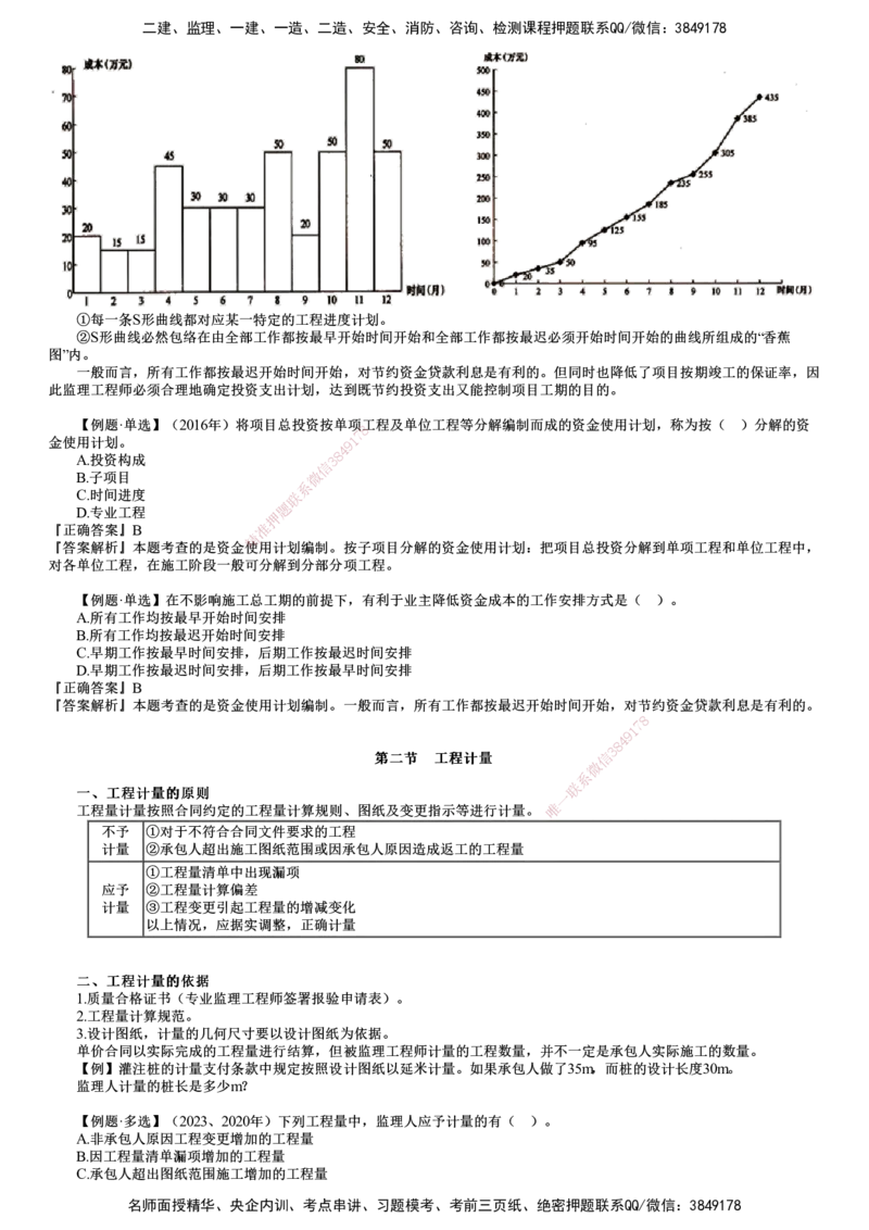 第01讲　施工阶段投资目标控制和工程计量_监理工程师_2025监理工程师_2025年监理工程师SVIP_2025年监理土建控制SVIP_02-基础精讲✿高端面授✿深度强化