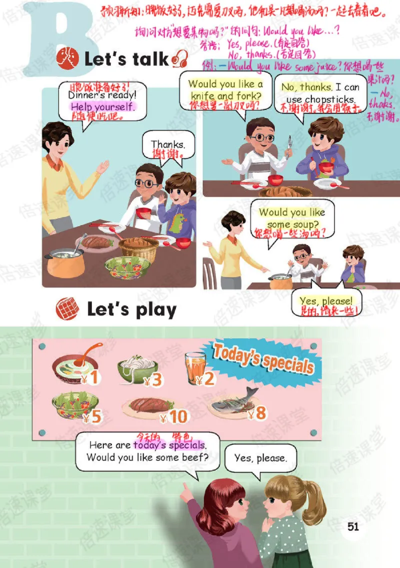 四年级上册英语人教PEP版课堂笔记_小学1-6年级全部试卷_英语_四年级_3-9-5、小学四年级英语上册_3-9-5-1、复习、知识点、归纳汇总_人教PEP版