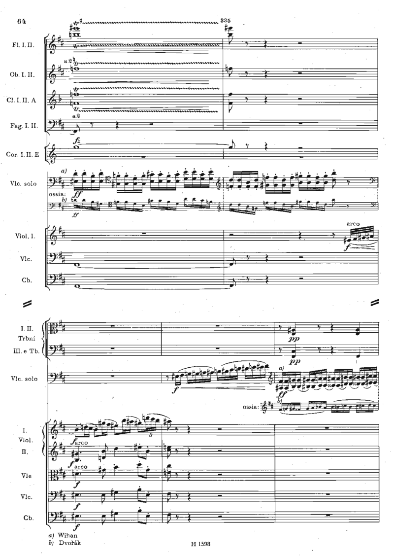 德沃夏克大提琴协奏曲Op.104总谱_一万首著名钢琴曲谱哈农贝多芬合集视频教学电子版高清无水印可打印_08名曲总谱合集