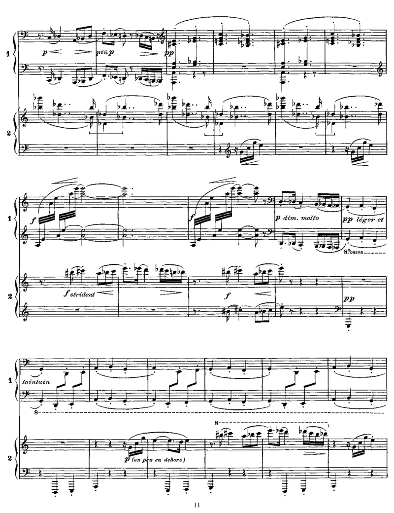 白与黑_一万首著名钢琴曲谱哈农贝多芬合集视频教学电子版高清无水印可打印_1古典钢琴知名音乐家谱_德彪西钢琴谱全集