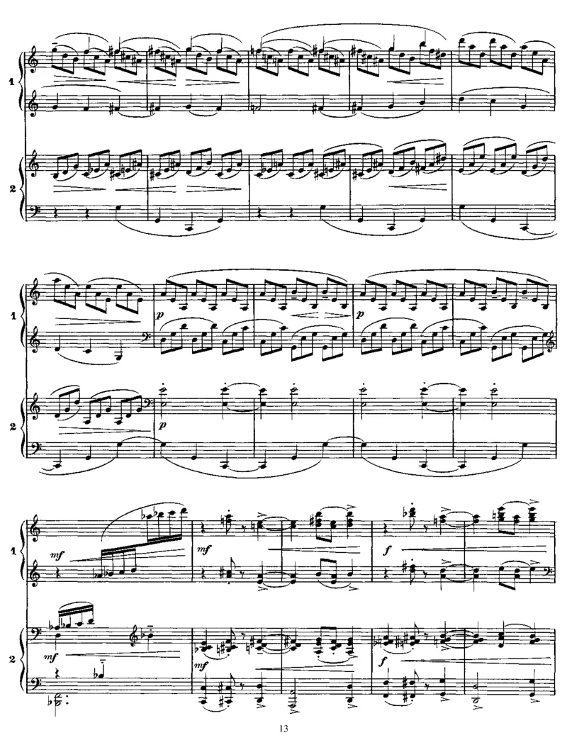 白与黑_一万首著名钢琴曲谱哈农贝多芬合集视频教学电子版高清无水印可打印_1古典钢琴知名音乐家谱_德彪西钢琴谱全集