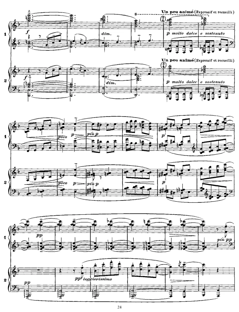 白与黑_一万首著名钢琴曲谱哈农贝多芬合集视频教学电子版高清无水印可打印_1古典钢琴知名音乐家谱_德彪西钢琴谱全集