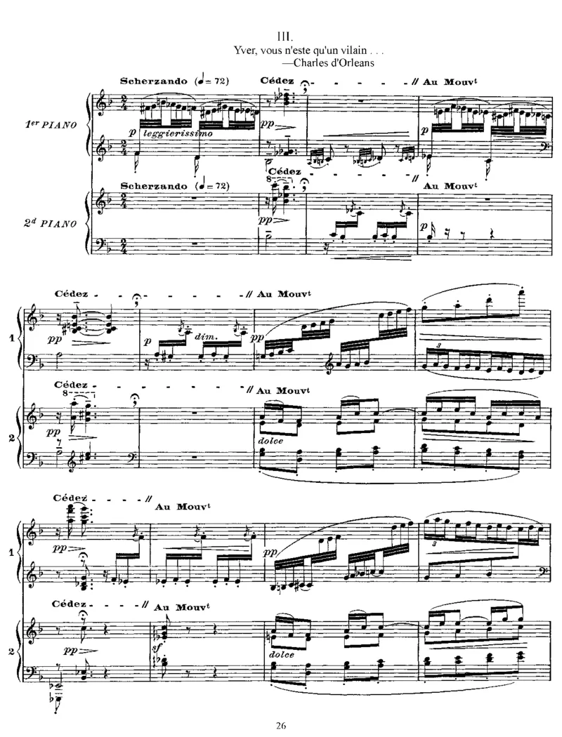 白与黑_一万首著名钢琴曲谱哈农贝多芬合集视频教学电子版高清无水印可打印_1古典钢琴知名音乐家谱_德彪西钢琴谱全集