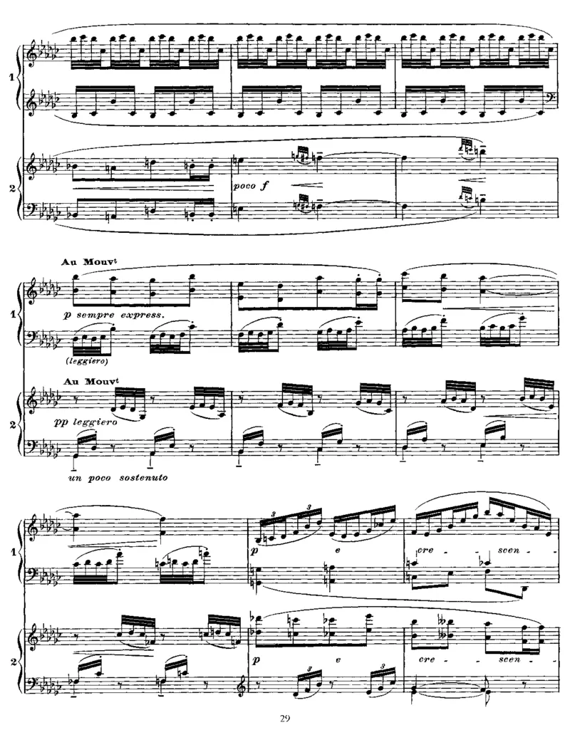 白与黑_一万首著名钢琴曲谱哈农贝多芬合集视频教学电子版高清无水印可打印_1古典钢琴知名音乐家谱_德彪西钢琴谱全集