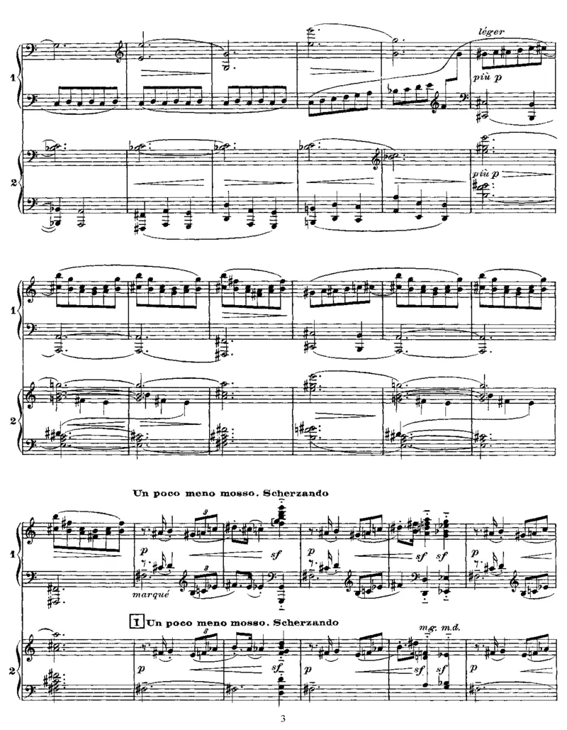 白与黑_一万首著名钢琴曲谱哈农贝多芬合集视频教学电子版高清无水印可打印_1古典钢琴知名音乐家谱_德彪西钢琴谱全集