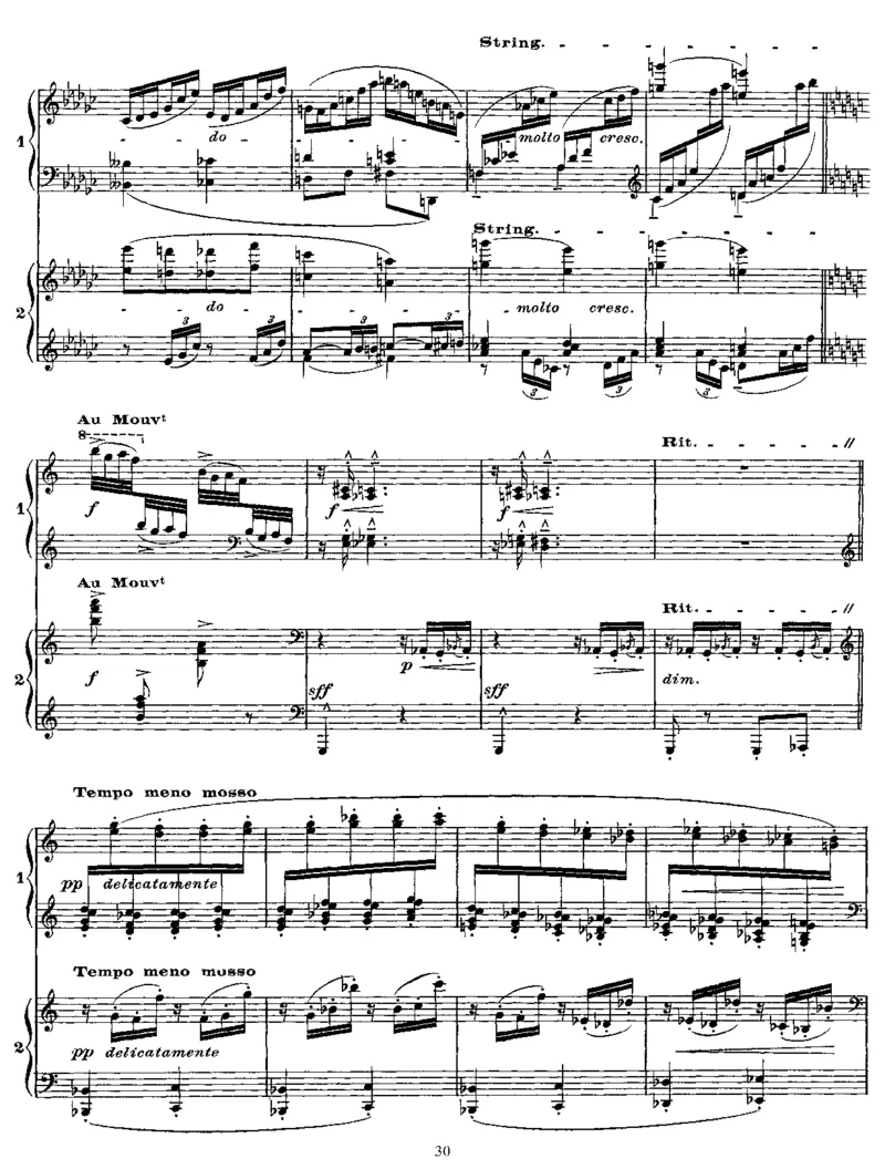 白与黑_一万首著名钢琴曲谱哈农贝多芬合集视频教学电子版高清无水印可打印_1古典钢琴知名音乐家谱_德彪西钢琴谱全集