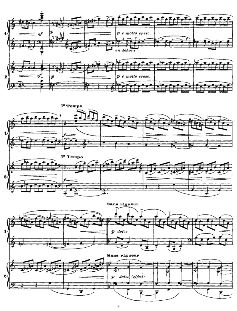 白与黑_一万首著名钢琴曲谱哈农贝多芬合集视频教学电子版高清无水印可打印_1古典钢琴知名音乐家谱_德彪西钢琴谱全集