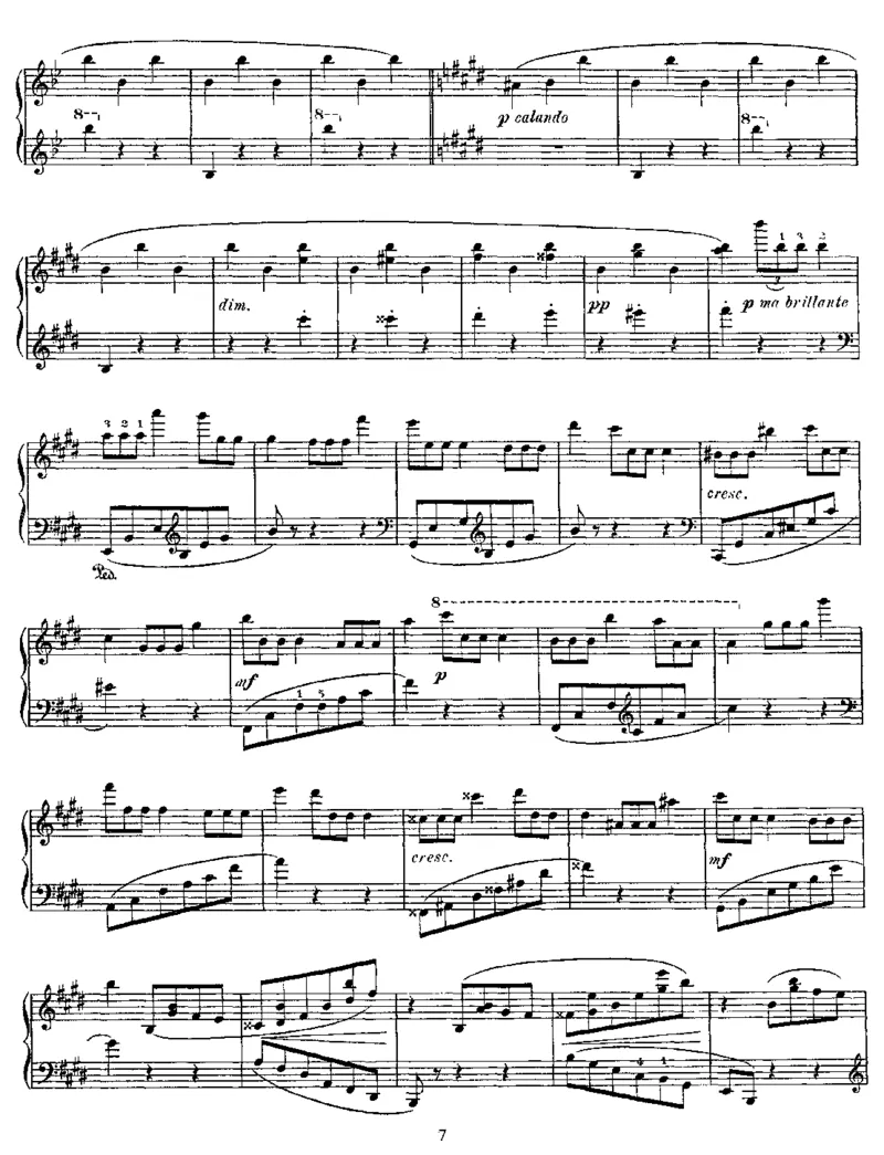 快乐圆舞曲ValseGaie,Op139_一万首著名钢琴曲谱哈农贝多芬合集视频教学电子版高清无水印可打印_1古典钢琴知名音乐家谱_圣桑钢琴谱全集