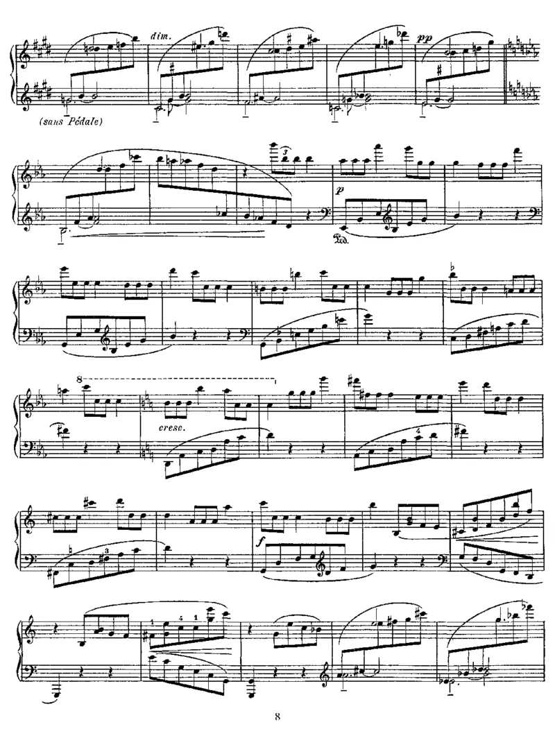 快乐圆舞曲ValseGaie,Op139_一万首著名钢琴曲谱哈农贝多芬合集视频教学电子版高清无水印可打印_1古典钢琴知名音乐家谱_圣桑钢琴谱全集