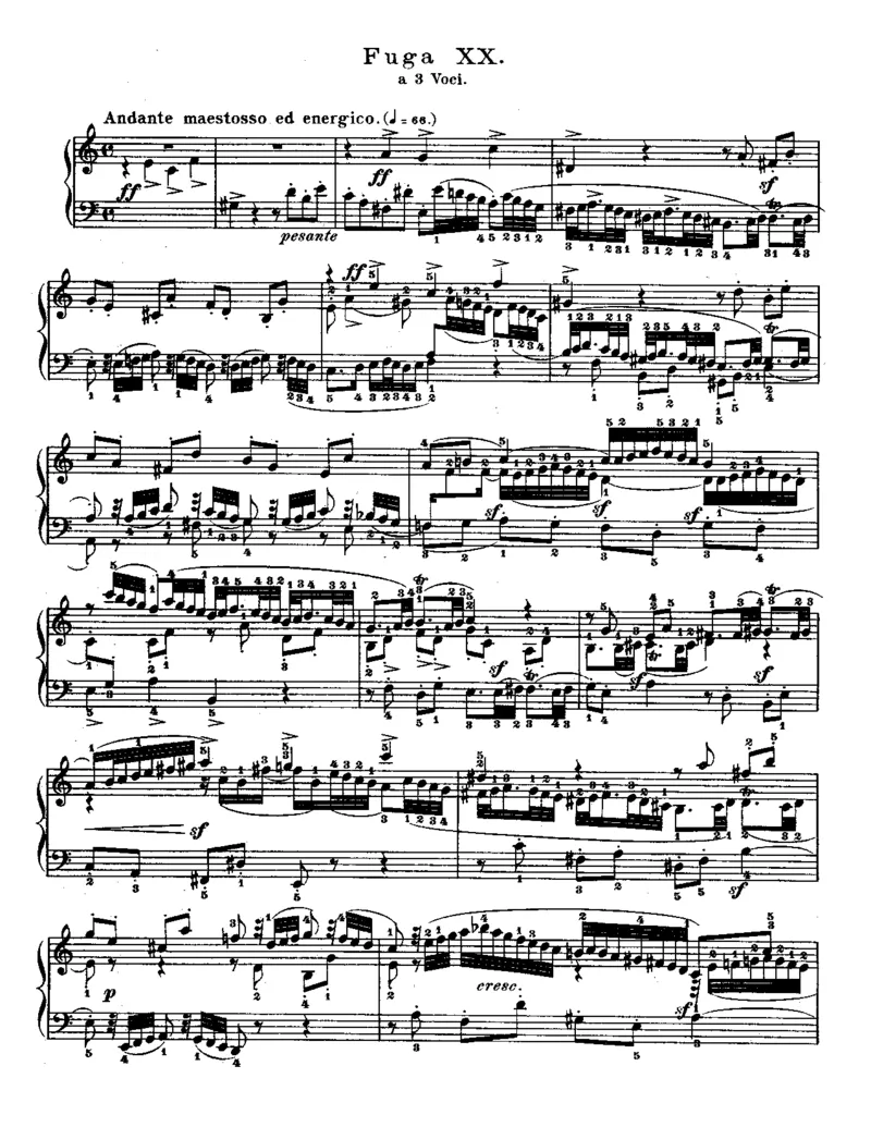 平均律第二册_一万首著名钢琴曲谱哈农贝多芬合集视频教学电子版高清无水印可打印_09钢琴教材合集_常用教材钢琴谱（80+本）