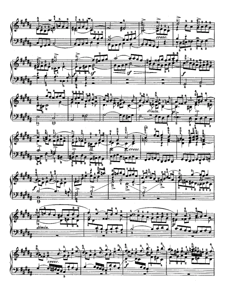 平均律第二册_一万首著名钢琴曲谱哈农贝多芬合集视频教学电子版高清无水印可打印_09钢琴教材合集_常用教材钢琴谱（80+本）