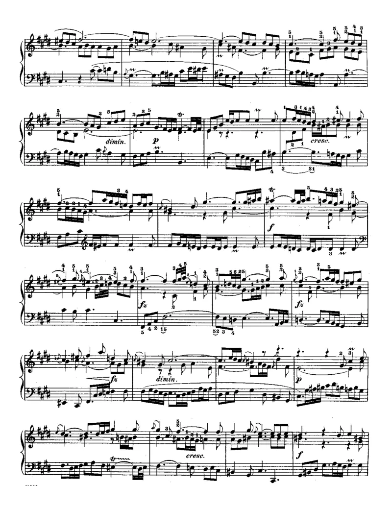 平均律第二册_一万首著名钢琴曲谱哈农贝多芬合集视频教学电子版高清无水印可打印_09钢琴教材合集_常用教材钢琴谱（80+本）