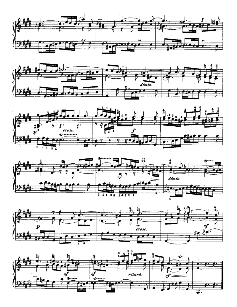 平均律第二册_一万首著名钢琴曲谱哈农贝多芬合集视频教学电子版高清无水印可打印_09钢琴教材合集_常用教材钢琴谱（80+本）