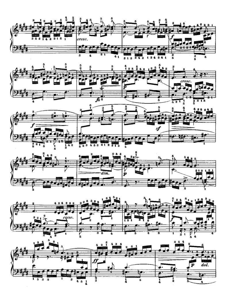 平均律第二册_一万首著名钢琴曲谱哈农贝多芬合集视频教学电子版高清无水印可打印_09钢琴教材合集_常用教材钢琴谱（80+本）