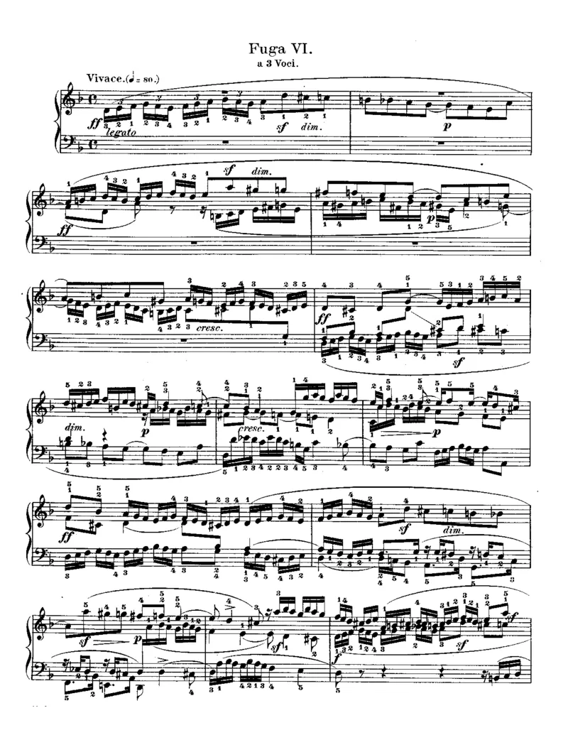 平均律第二册_一万首著名钢琴曲谱哈农贝多芬合集视频教学电子版高清无水印可打印_09钢琴教材合集_常用教材钢琴谱（80+本）