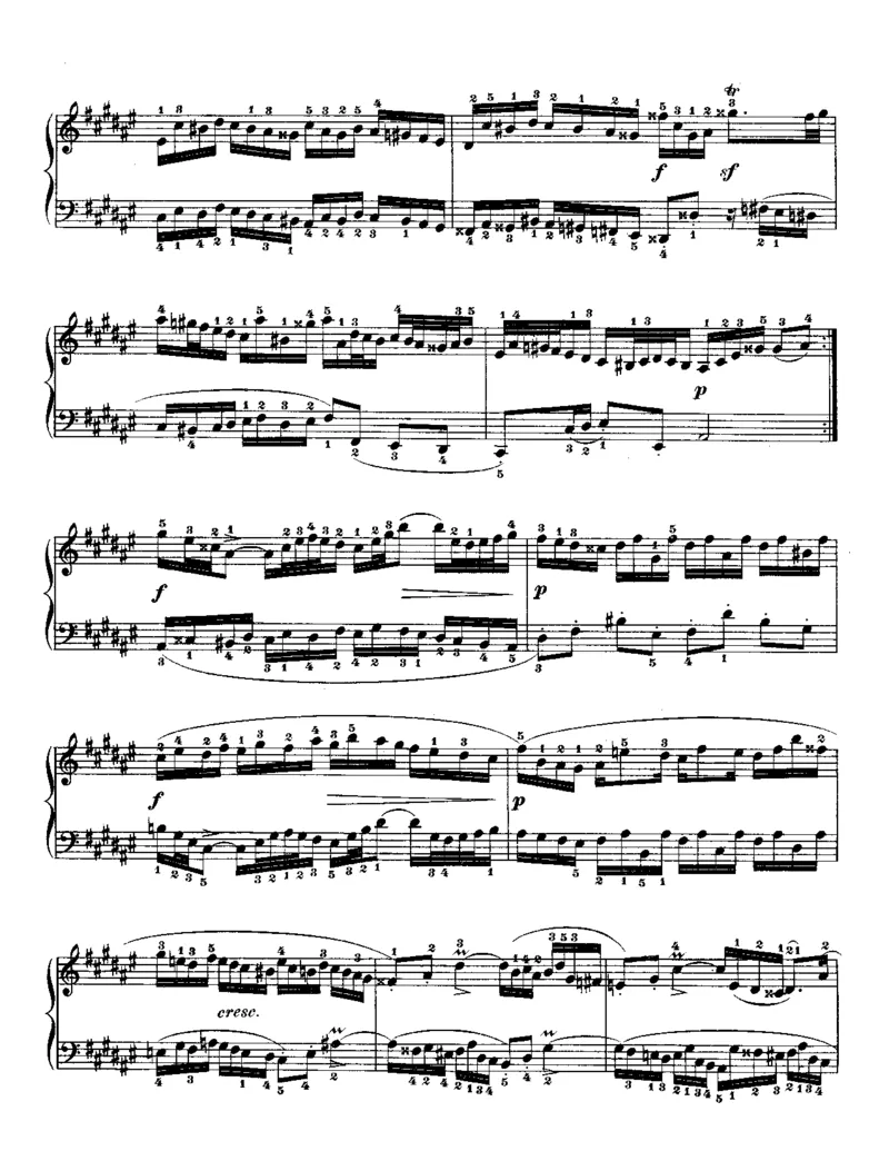 平均律第二册_一万首著名钢琴曲谱哈农贝多芬合集视频教学电子版高清无水印可打印_09钢琴教材合集_常用教材钢琴谱（80+本）