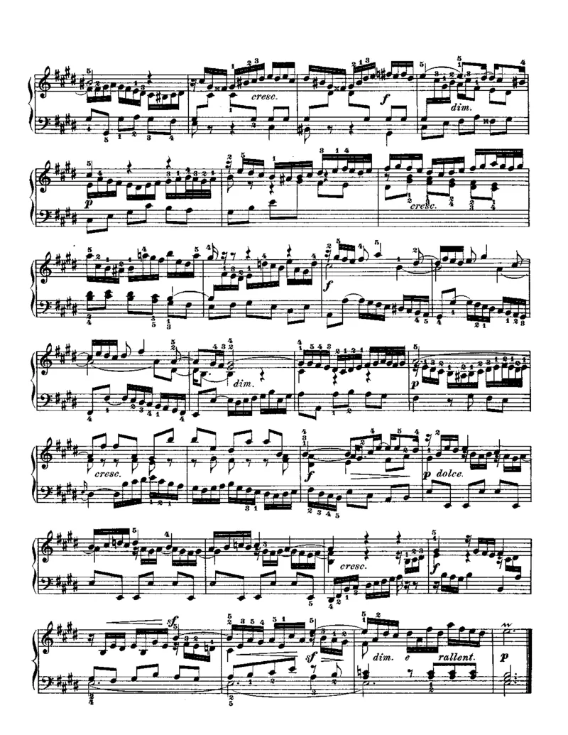 平均律第二册_一万首著名钢琴曲谱哈农贝多芬合集视频教学电子版高清无水印可打印_09钢琴教材合集_常用教材钢琴谱（80+本）