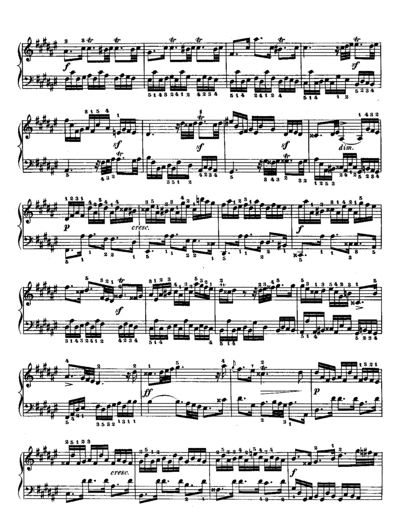 平均律第二册_一万首著名钢琴曲谱哈农贝多芬合集视频教学电子版高清无水印可打印_09钢琴教材合集_常用教材钢琴谱（80+本）