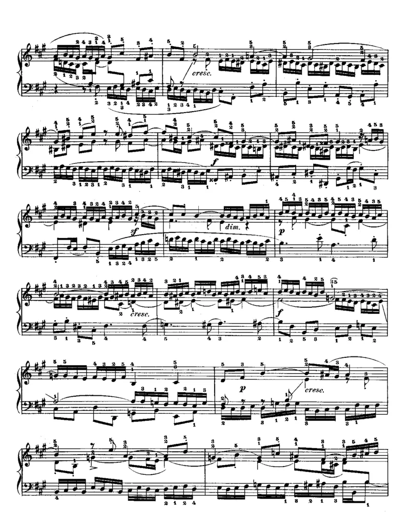 平均律第二册_一万首著名钢琴曲谱哈农贝多芬合集视频教学电子版高清无水印可打印_09钢琴教材合集_常用教材钢琴谱（80+本）