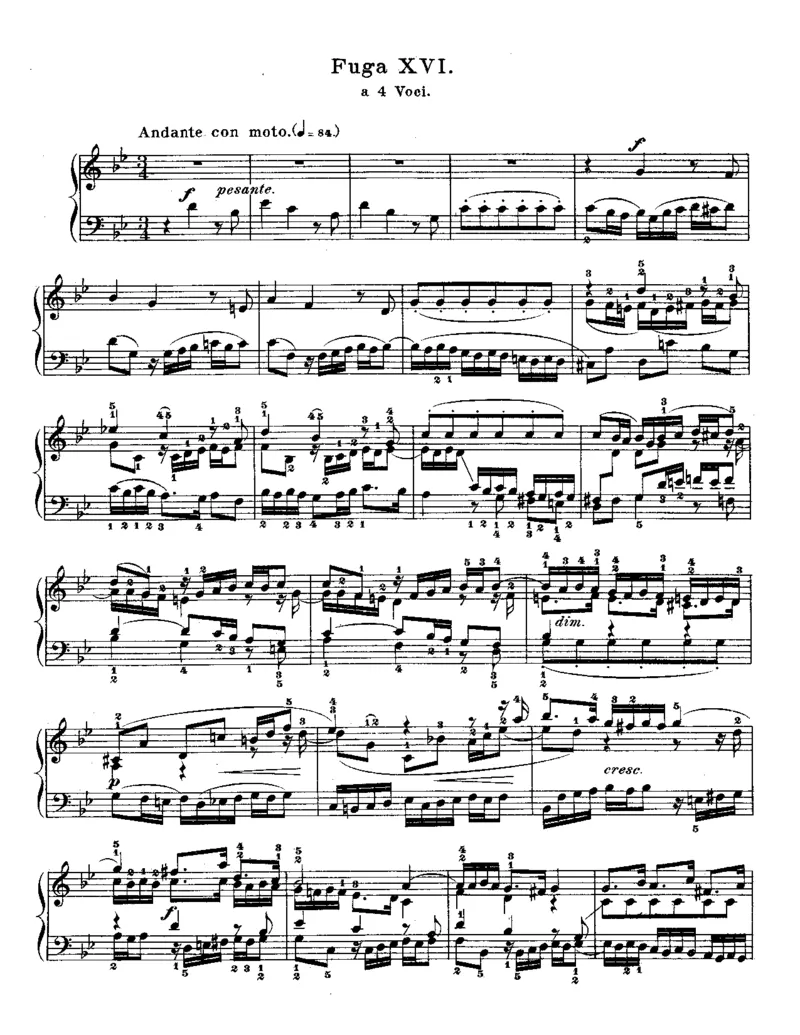 平均律第二册_一万首著名钢琴曲谱哈农贝多芬合集视频教学电子版高清无水印可打印_09钢琴教材合集_常用教材钢琴谱（80+本）