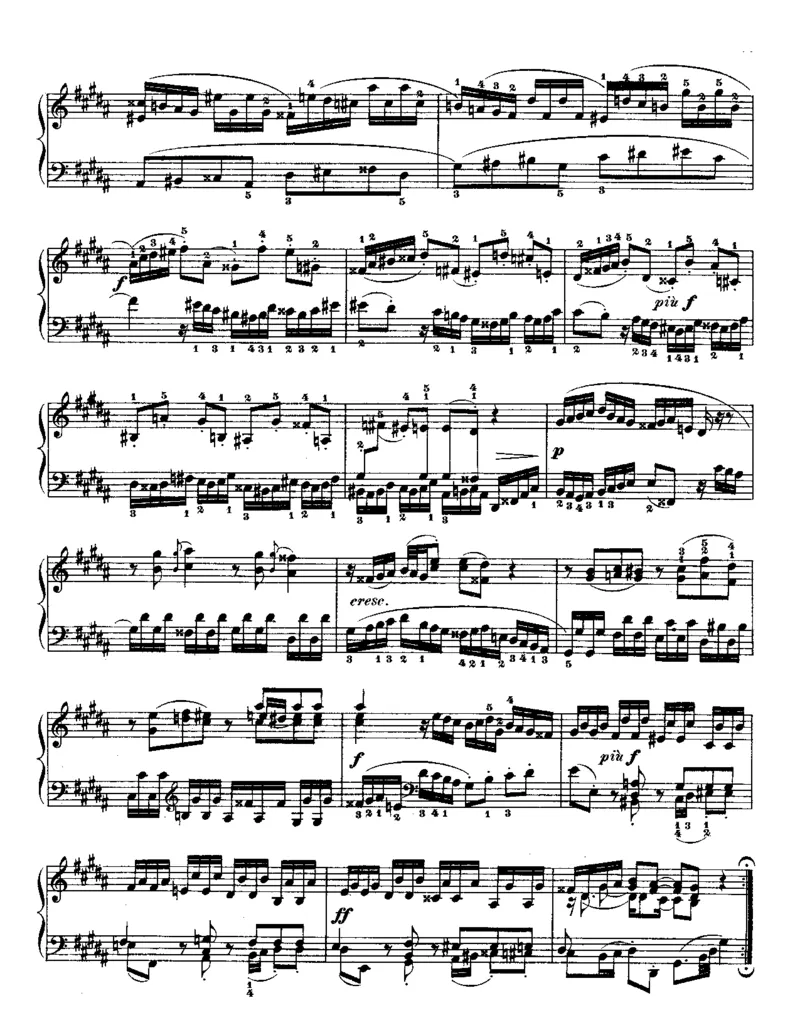 平均律第二册_一万首著名钢琴曲谱哈农贝多芬合集视频教学电子版高清无水印可打印_09钢琴教材合集_常用教材钢琴谱（80+本）