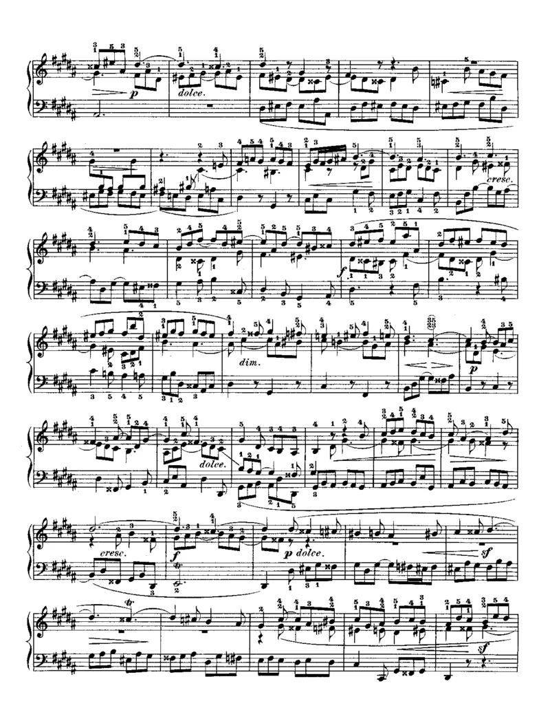 平均律第二册_一万首著名钢琴曲谱哈农贝多芬合集视频教学电子版高清无水印可打印_09钢琴教材合集_常用教材钢琴谱（80+本）