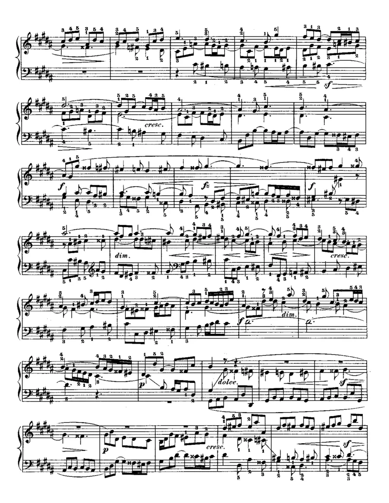 平均律第二册_一万首著名钢琴曲谱哈农贝多芬合集视频教学电子版高清无水印可打印_09钢琴教材合集_常用教材钢琴谱（80+本）