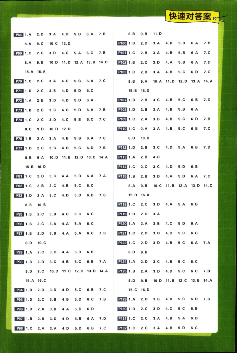 答案_历史_2026高中必刷题历史必修上RJ