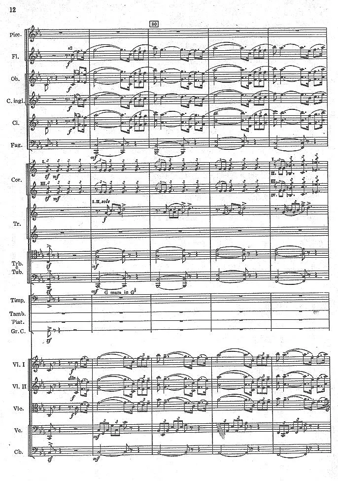 瞿维_交响诗《人民英雄纪念碑》总谱_一万首著名钢琴曲谱哈农贝多芬合集视频教学电子版高清无水印可打印_08名曲总谱合集