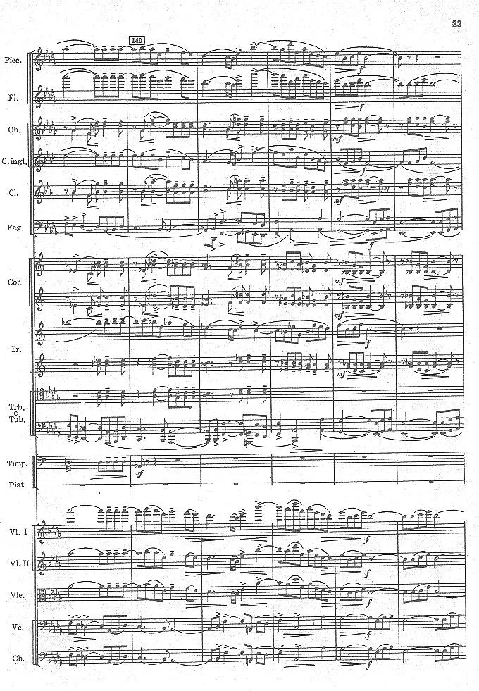 瞿维_交响诗《人民英雄纪念碑》总谱_一万首著名钢琴曲谱哈农贝多芬合集视频教学电子版高清无水印可打印_08名曲总谱合集