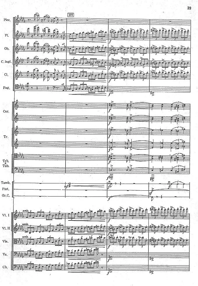 瞿维_交响诗《人民英雄纪念碑》总谱_一万首著名钢琴曲谱哈农贝多芬合集视频教学电子版高清无水印可打印_08名曲总谱合集