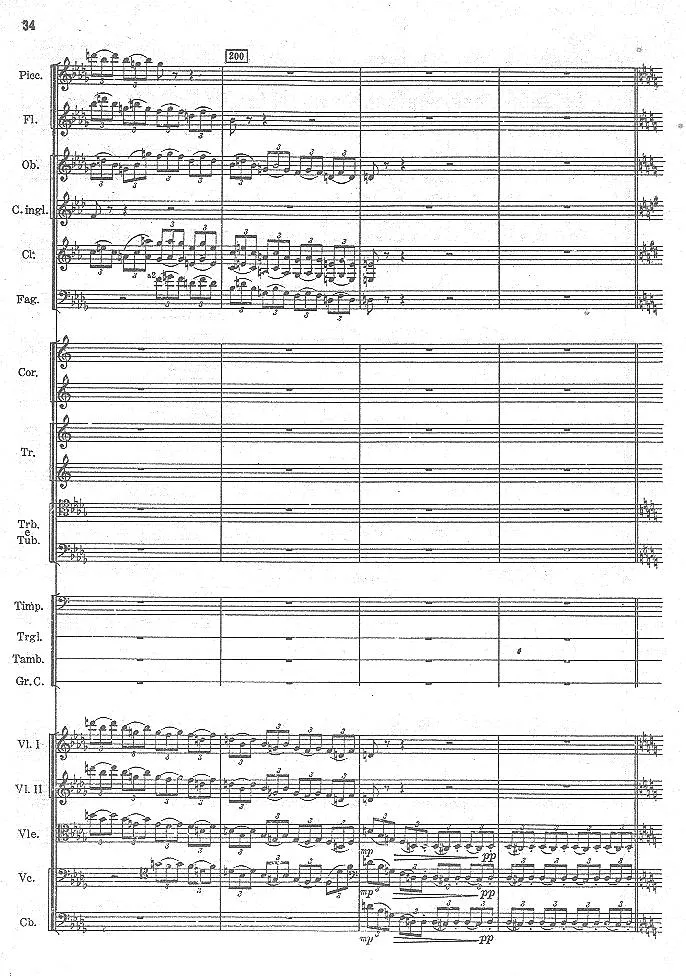 瞿维_交响诗《人民英雄纪念碑》总谱_一万首著名钢琴曲谱哈农贝多芬合集视频教学电子版高清无水印可打印_08名曲总谱合集