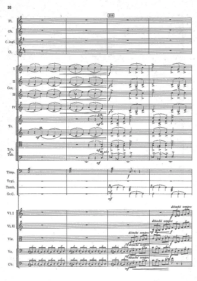 瞿维_交响诗《人民英雄纪念碑》总谱_一万首著名钢琴曲谱哈农贝多芬合集视频教学电子版高清无水印可打印_08名曲总谱合集