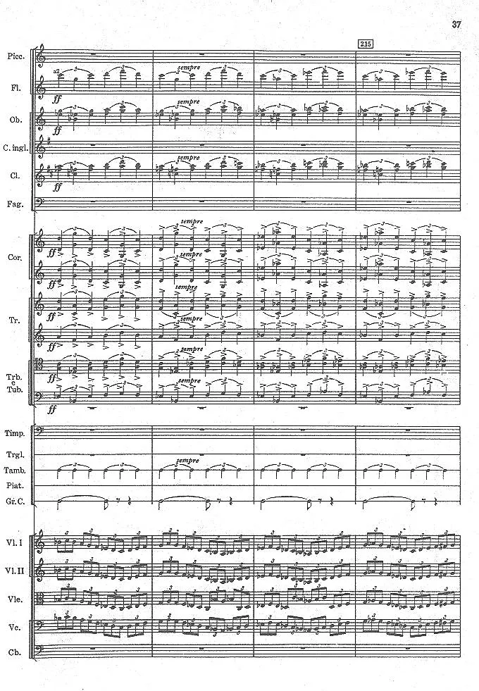 瞿维_交响诗《人民英雄纪念碑》总谱_一万首著名钢琴曲谱哈农贝多芬合集视频教学电子版高清无水印可打印_08名曲总谱合集